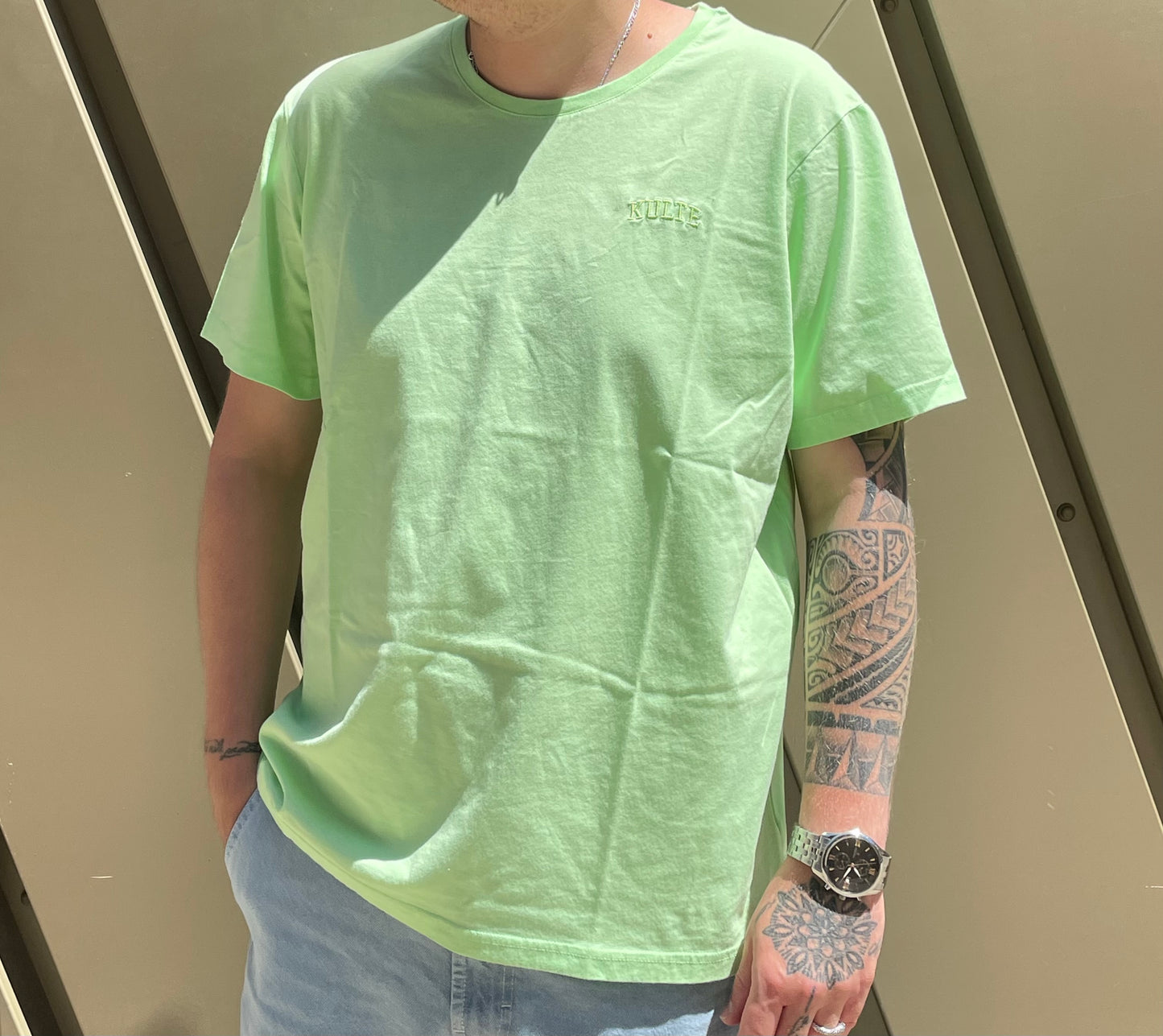 T-Shirt Athletic Tone Vert Kulte